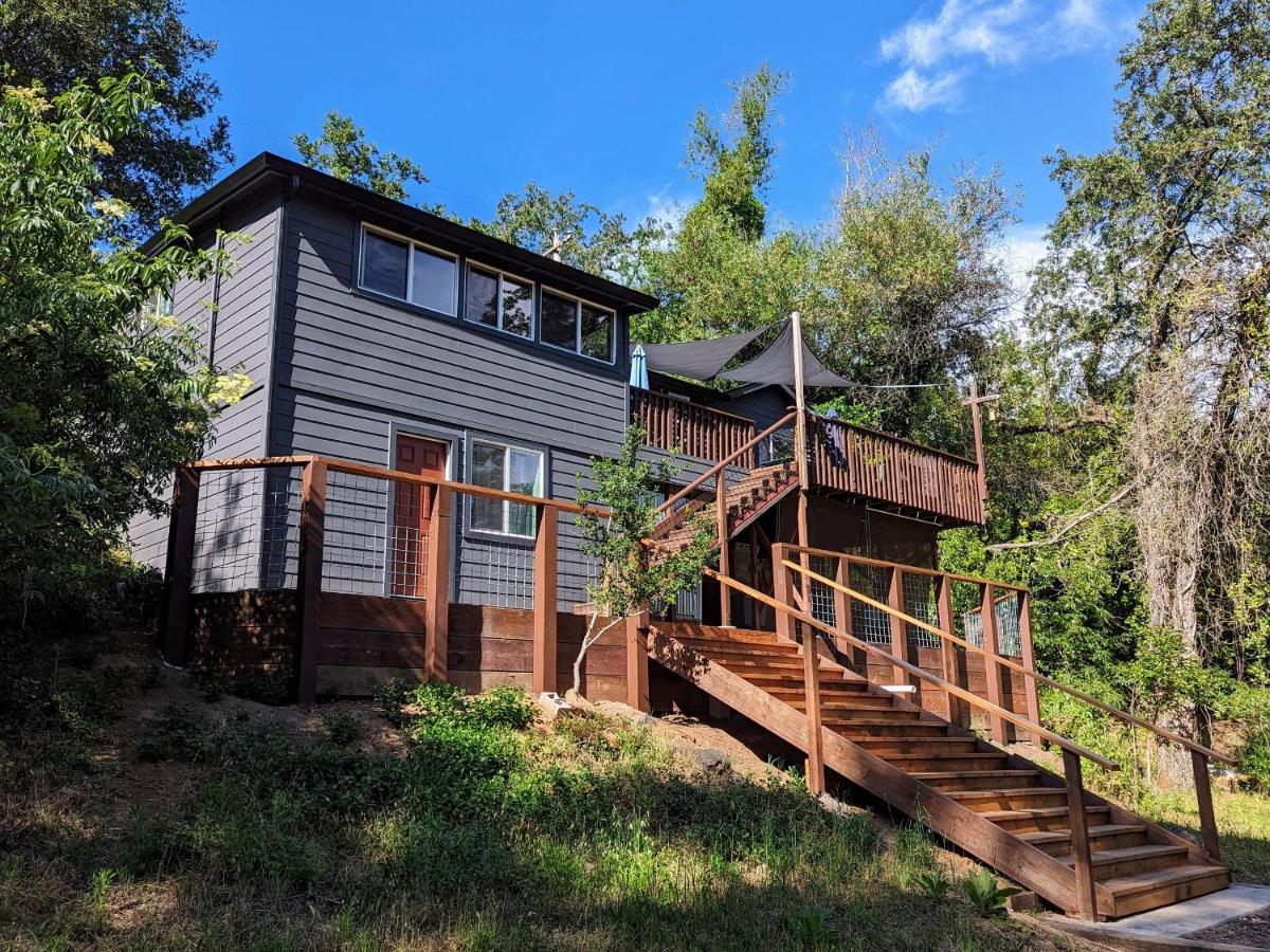 Rivers Breeze Relaxing Riverside Cabin With Private Suite Kayaks ฮีลด์สเบิร์ก ภายนอก รูปภาพ